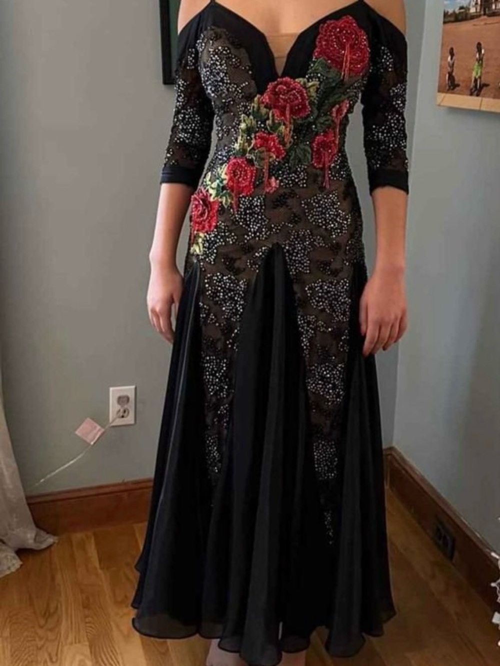 Stunning Dore smooth ballroom dress